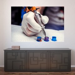 Painel Adesivo de Parede - Tatuagem - 1196pn