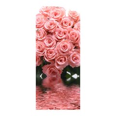 Adesivo Decorativo de Porta - Flores - Rosa - 1197cnpt na internet