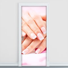 Adesivo Decorativo de Porta - Manicure - Unhas - 1205cnpt