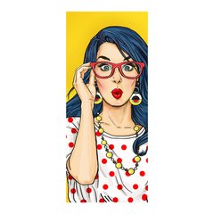 Adesivo Decorativo de Porta - Pin-up - 1209cnpt na internet