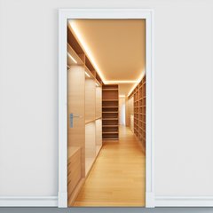 Adesivo Decorativo de Porta - Closet - Armário - 120cnpt