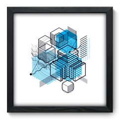 Quadro Decorativo com Moldura - Balonismo - 119qnp