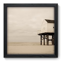 Quadro Decorativo com Moldura - Litoral - 120qnp