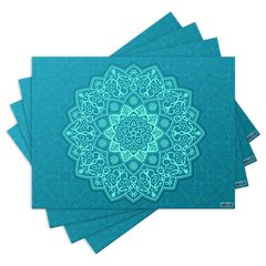 Jogo Americano com 4 peças - Mandalas - 1211Jo