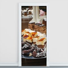 Adesivo Decorativo de Porta - Doces - 1212cnpt