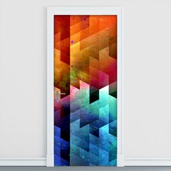 Adesivo Decorativo de Porta - Abstrato - 1221cnpt