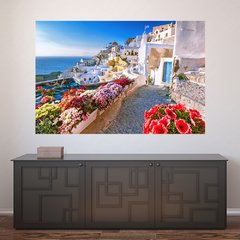 Painel Adesivo de Parede - Grécia - Mundo - 1224pn