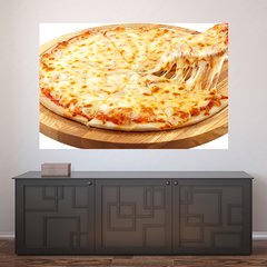 Painel Adesivo de Parede - Pizza - Pizzaria - 1228pn