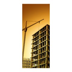 Adesivo Decorativo de Porta - Construção - 1232cnpt na internet