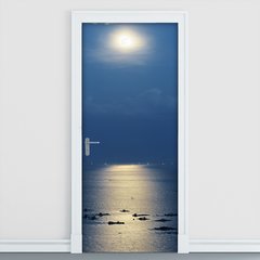 Adesivo Decorativo de Porta - Luar - 1233cnpt