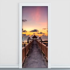Adesivo Decorativo de Porta - Pier - Caminho - 1246cnpt
