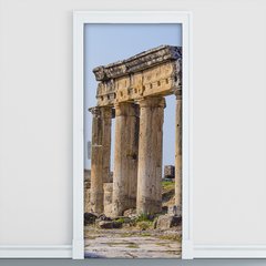 Adesivo Decorativo de Porta - Ruínas - 1249cnpt