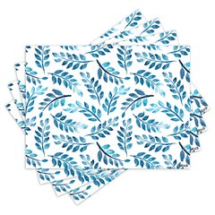 Jogo Americano com 4 peças - Plantas - Folhas - 1251Jo