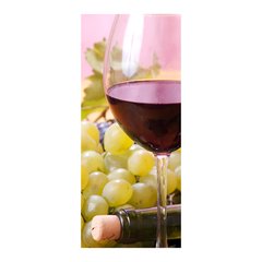 Adesivo Decorativo de Porta - Vinho - 1252cnpt na internet