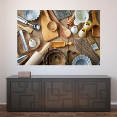 Painel Adesivo de Parede - Cozinha - Restaurante - 1252pn