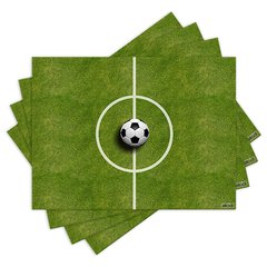 Jogo Americano com 4 peças - Campo de Futebol - Esportes - 1253Jo
