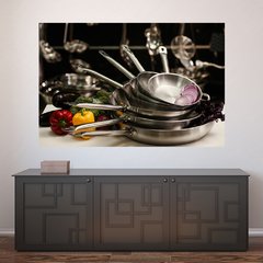 Painel Adesivo de Parede - Cozinha - Restaurante - 1254pn