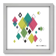 Quadro Decorativo com Moldura - Abstrato - 125qna - comprar online