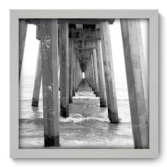Quadro Decorativo com Moldura - Pilares - 125qnp - comprar online