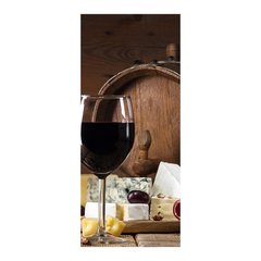 Adesivo Decorativo de Porta - Vinho - 1265cnpt na internet