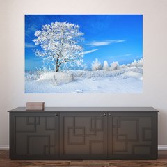 Painel Adesivo de Parede - Paisagem - Inverno - 1271pn