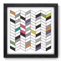 Quadro Decorativo com Moldura - Abstrato - 127qna