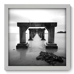 Quadro Decorativo com Moldura - Pilares - 127qnp - comprar online
