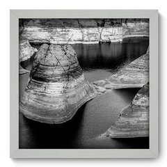 Quadro Decorativo com Moldura - Paisagem - 128qnp - comprar online