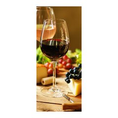 Adesivo Decorativo de Porta - Vinho - 1297cnpt na internet