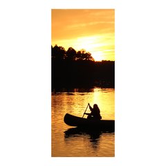Adesivo Decorativo de Porta - Pôr do Sol - 1299cnpt na internet