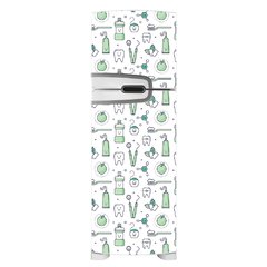 Adesivo Decorativo de Geladeira - Dentista - Ortodontia - 129gel
