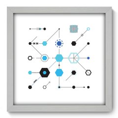 Quadro Decorativo com Moldura - Futuro - 129qna - comprar online