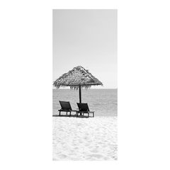 Adesivo Decorativo de Porta - Natureza - Praia - 1302cnpt na internet