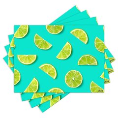 Jogo Americano com 4 peças - Frutas - 1307Jo