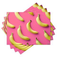 Jogo Americano com 4 peças - Frutas - 1309Jo
