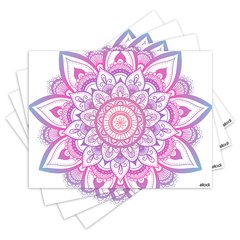 Jogo Americano com 4 peças - Mandala - 1325Jo