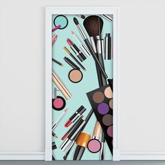 Adesivo Decorativo de Porta - Salão de Beleza - 1335cnpt
