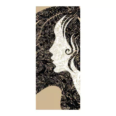 Adesivo Decorativo de Porta - Fashion - 1345cnpt na internet