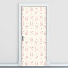 Adesivo Decorativo de Porta - Sapatilhas - 1351cnpt