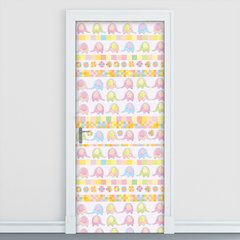 Adesivo Decorativo de Porta - Elefante - Infantil - 1362cnpt