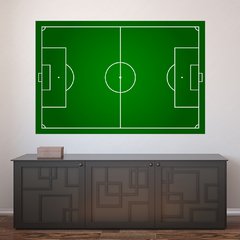 Painel Adesivo de Parede - Campo de Futebol - 1363pn