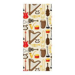Adesivo Decorativo de Porta - Instrumentos Musicais - 1368cnpt na internet