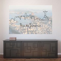 Painel Adesivo de Parede - Rio de Janeiro - Mundo - 1378pn