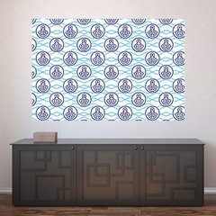 Painel Adesivo de Parede - Marítimo - Âncora - 1391pn