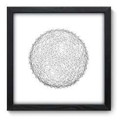Quadro Decorativo com Moldura - Abstrato - 140qna