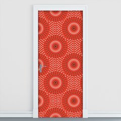 Adesivo Decorativo de Porta - Abstrato - 1410cnpt