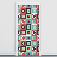 Adesivo Decorativo de Porta - Abstrato - 1415cnpt