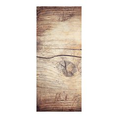 Adesivo Decorativo de Porta - Madeira - Tronco - 141cnpt na internet