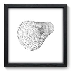 Quadro Decorativo com Moldura - Abstrato - 141qna