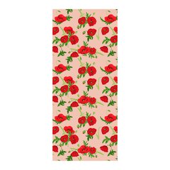 Adesivo Decorativo de Porta - Flores - 1431cnpt na internet